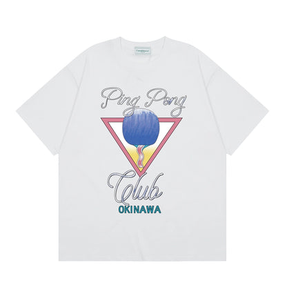 Tennis Club Cotton Short Sleeve T-Shirt