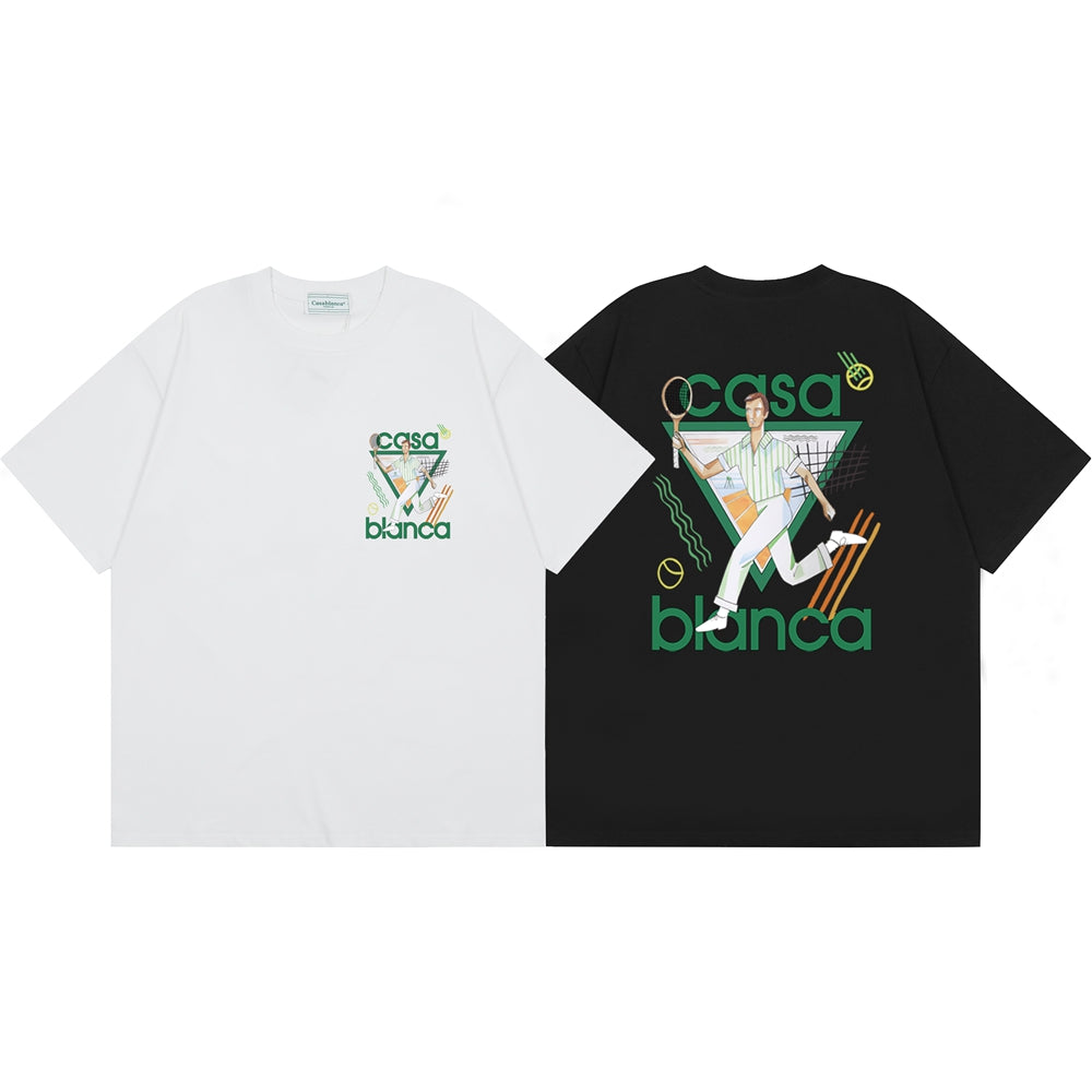 Tennis Club Cotton Short Sleeve T-Shirt