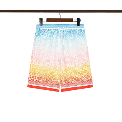 Tennis Club Summer Short Sleeve Shirt Shorts Set