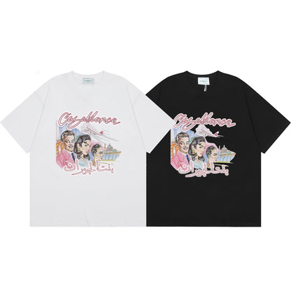 Tennis Club Cotton Short Sleeve T-Shirt