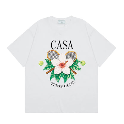Tennis Club Cotton Short Sleeve T-Shirt