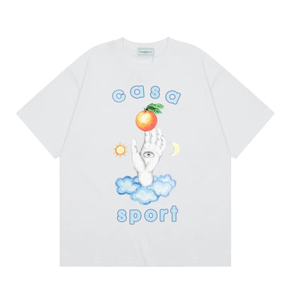 Tennis Club Cotton Short Sleeve T-Shirt