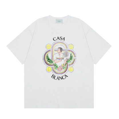 Tennis Club Cotton Short Sleeve T-Shirt