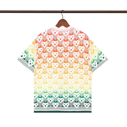 Tennis Club Summer Short Sleeve Shirt Shorts Set
