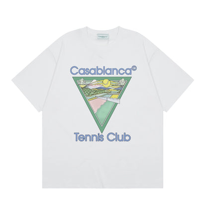 Tennis Club Cotton Short Sleeve T-Shirt