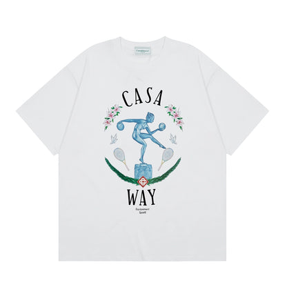 Tennis Club Cotton Short Sleeve T-Shirt