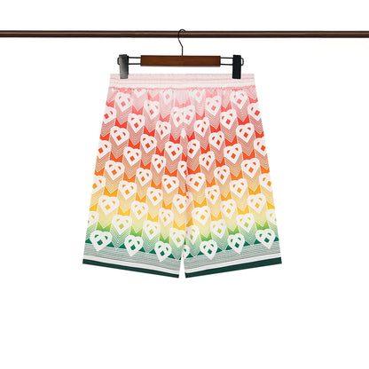 Tennis Club Summer Short Sleeve Shirt Shorts Set