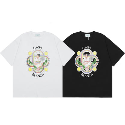 Tennis Club Cotton Short Sleeve T-Shirt