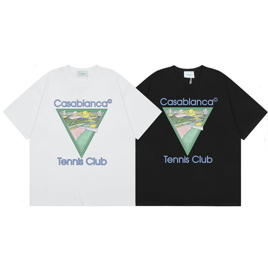 Tennis Club Cotton Short Sleeve T-Shirt