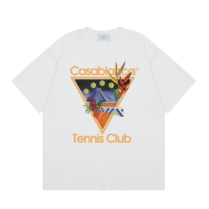 Tennis Club Cotton Short Sleeve T-Shirt