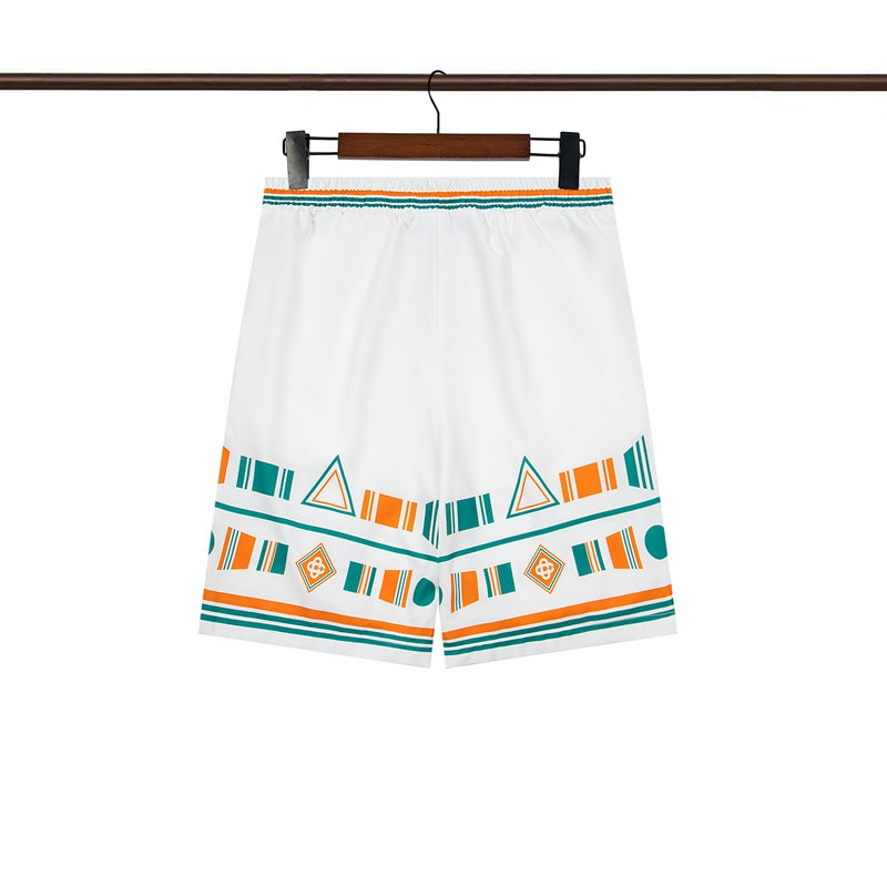 Tennis Club Summer Short Sleeve Shirt Shorts Set