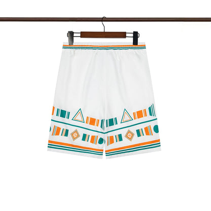 Tennis Club Summer Short Sleeve Shirt Shorts Set