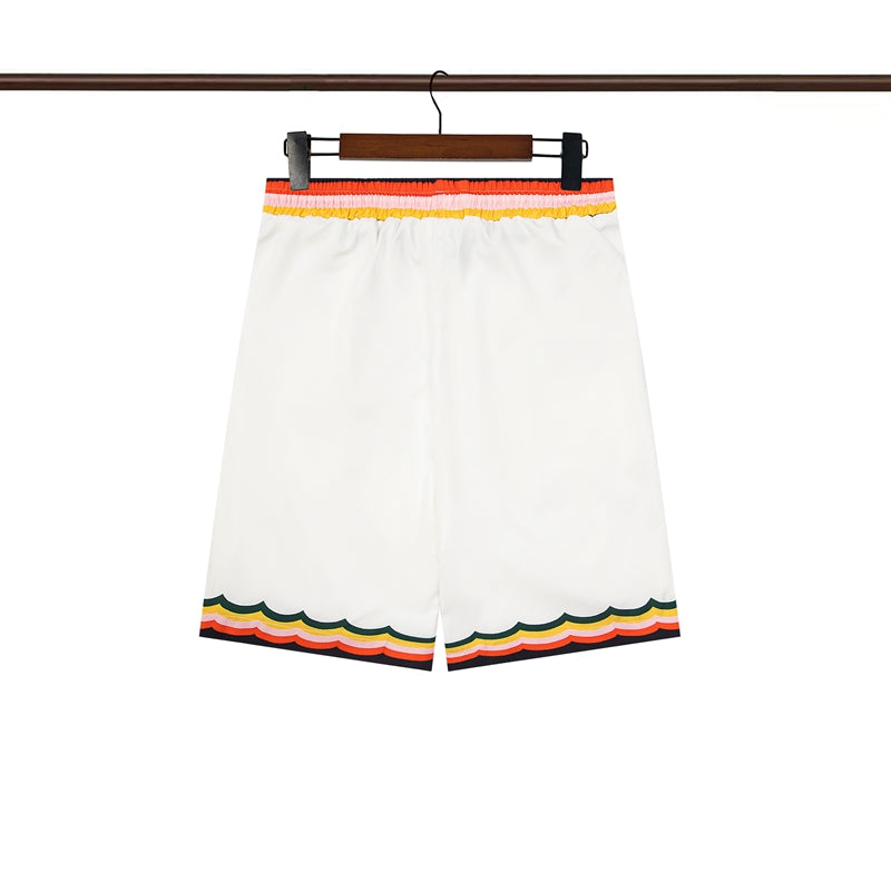 Tennis Club Summer Short Sleeve Shirt Shorts Set