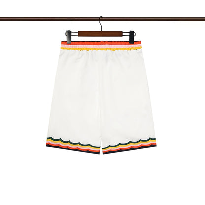Tennis Club Summer Short Sleeve Shirt Shorts Set