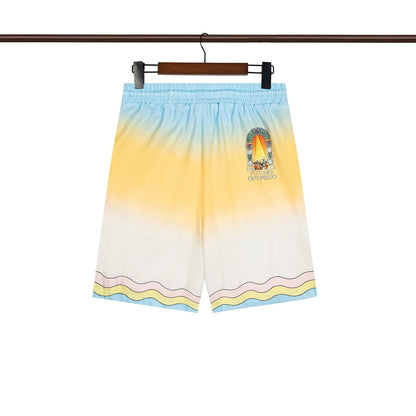 Tennis Club Summer Short Sleeve Shirt Shorts Set