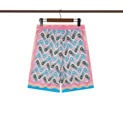Tennis Club Summer Short Sleeve Shirt Shorts Set