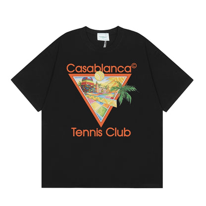 Tennis Club Cotton Short Sleeve T-Shirt