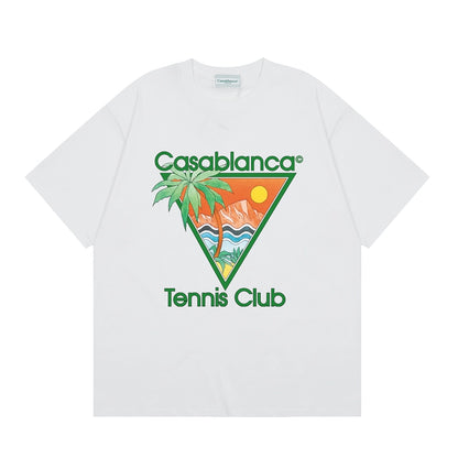 Tennis Club Cotton Short Sleeve T-Shirt