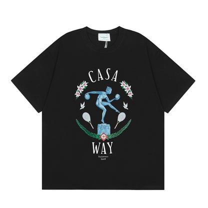 Tennis Club Cotton Short Sleeve T-Shirt