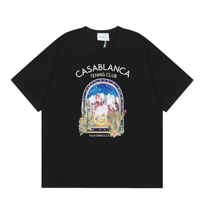 Tennis Club Cotton Short Sleeve T-Shirt