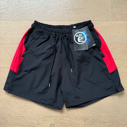 Simple Loose Colorblocked Athletic Shorts