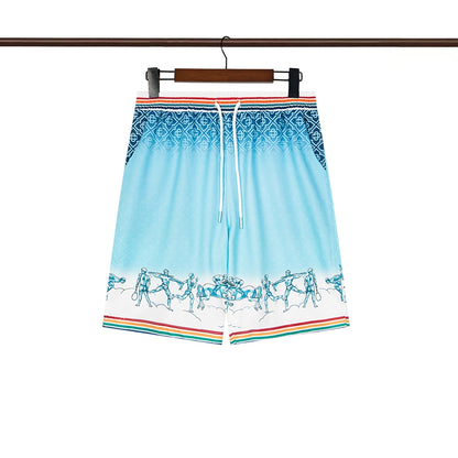 Tennis Club Summer Short Sleeve Shirt Shorts Set