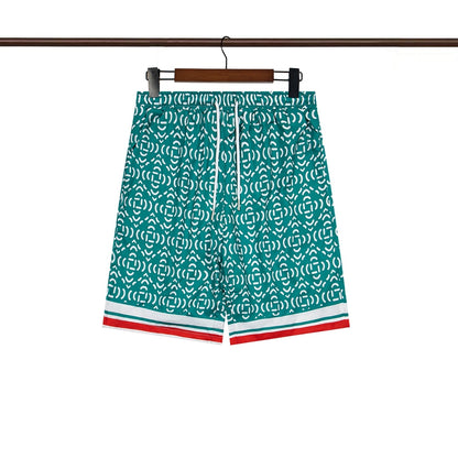 Tennis Club Summer Short Sleeve Shirt Shorts Set