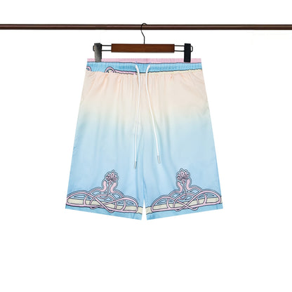 Tennis Club Summer Short Sleeve Shirt Shorts Set