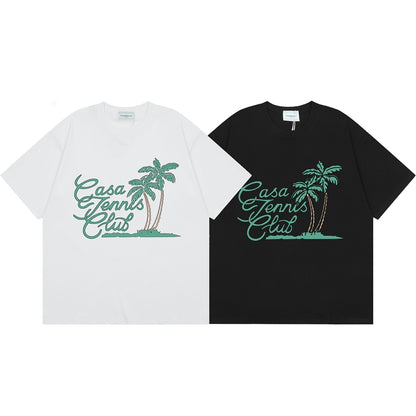 Tennis Club Cotton Short Sleeve T-Shirt