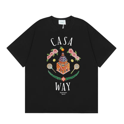 Tennis Club Cotton Short Sleeve T-Shirt