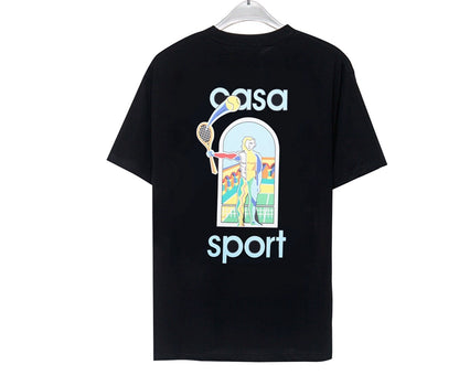 Tennis Club Cotton Short Sleeve T-Shirt