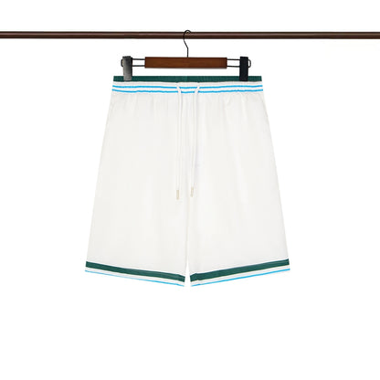 Tennis Club Summer Short Sleeve Shirt Shorts Set