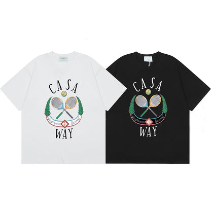 Tennis Club Cotton Short Sleeve T-Shirt