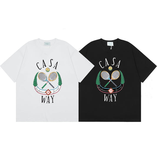 Tennis Club Cotton Short Sleeve T-Shirt
