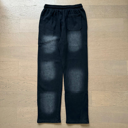 Vintage Casual Hoodie Pants Set