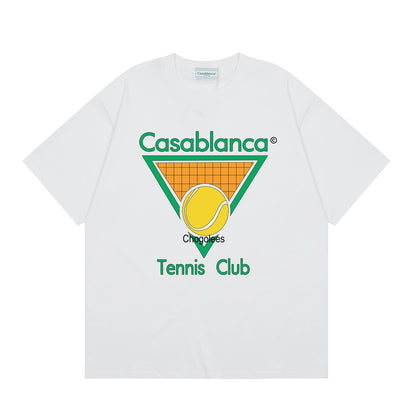 Tennis Club Cotton Short Sleeve T-Shirt