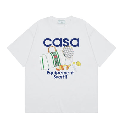 Tennis Club Cotton Short Sleeve T-Shirt