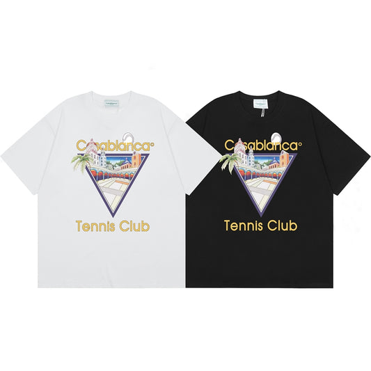Tennis Club Cotton Short Sleeve T-Shirt