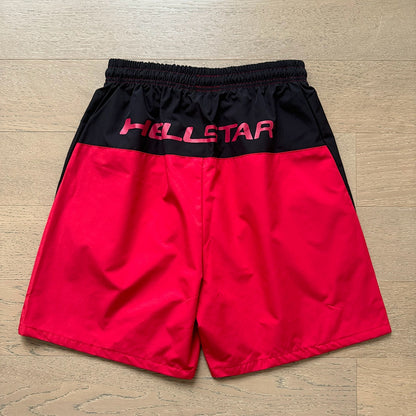 Simple Loose Colorblocked Athletic Shorts