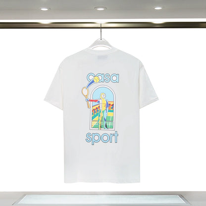Tennis Club Cotton Short Sleeve T-Shirt