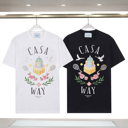 Tennis Club Cotton Short Sleeve T-Shirt