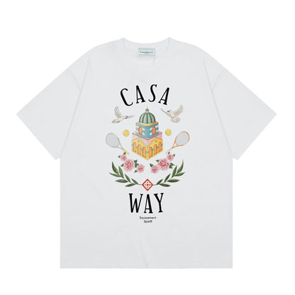 Tennis Club Cotton Short Sleeve T-Shirt