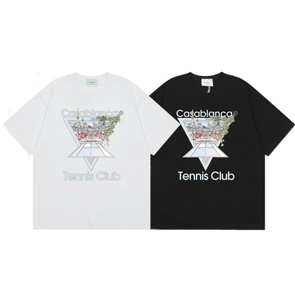 Tennis Club Cotton Short Sleeve T-Shirt