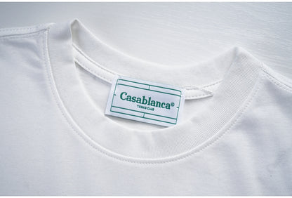 Tennis Club Cotton Short Sleeve T-Shirt