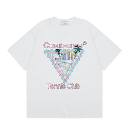 Tennis Club Cotton Short Sleeve T-Shirt