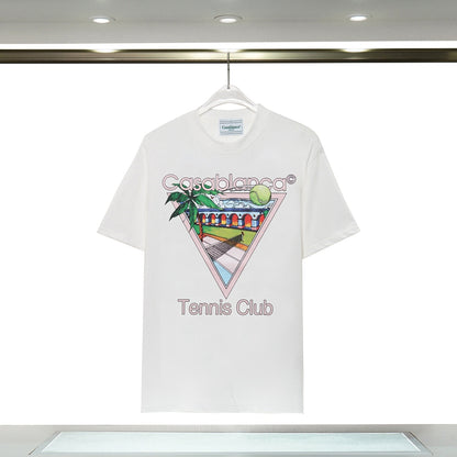 Tennis Club Cotton Short Sleeve T-Shirt