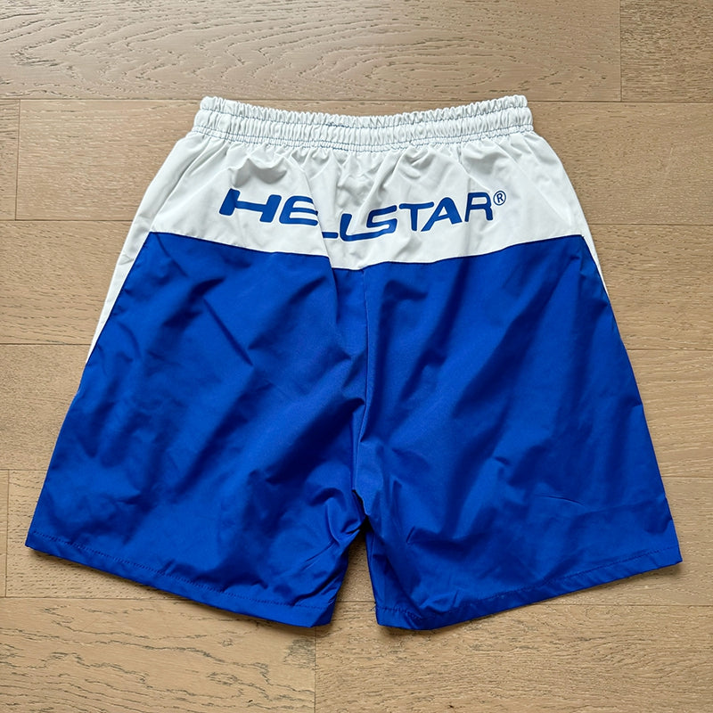 Simple Loose Colorblocked Athletic Shorts