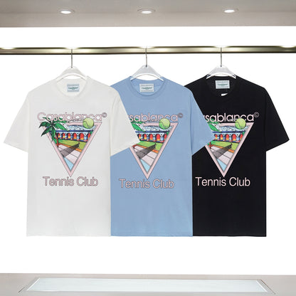 Tennis Club Cotton Short Sleeve T-Shirt