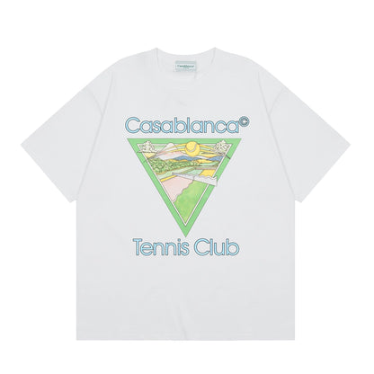 Tennis Club Cotton Short Sleeve T-Shirt