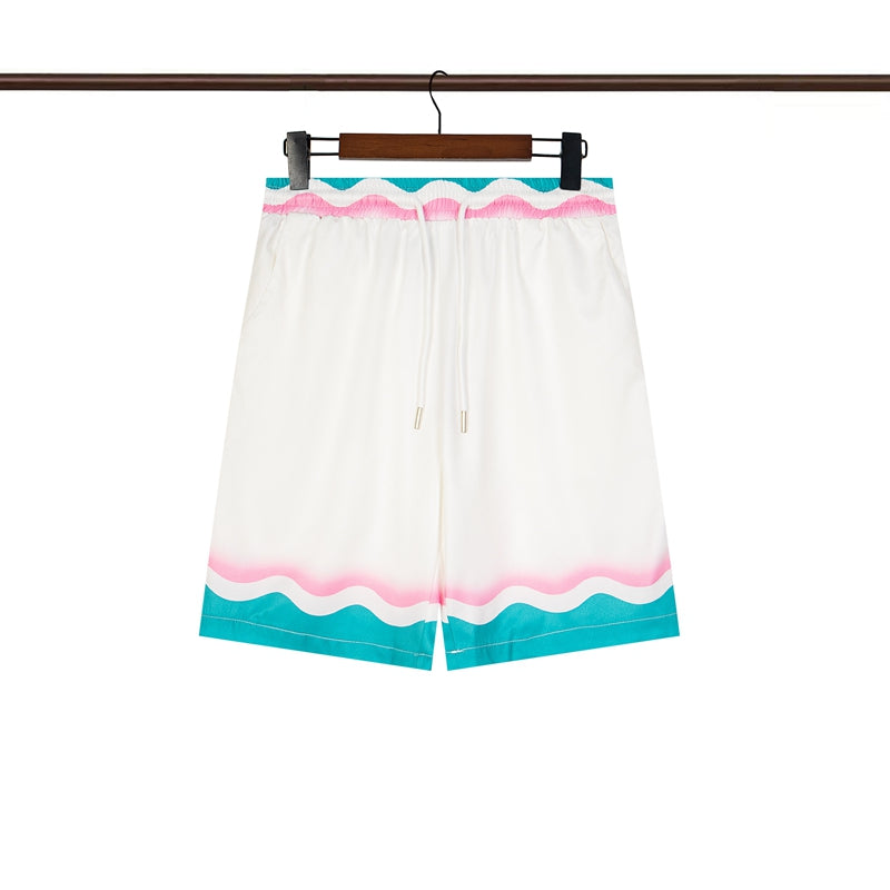 Tennis Club Summer Short Sleeve Shirt Shorts Set